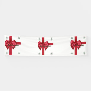 Tis The Season Red 2.5x10 Vinyl Banner