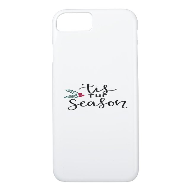 Tis The Season Retro Classic Design Case-Mate iPhone Case (Back)