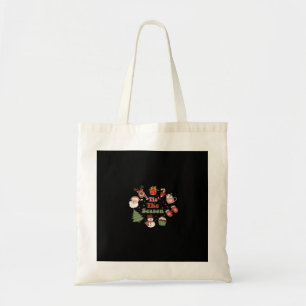 Tis The Season Retro Classic Tote Bag