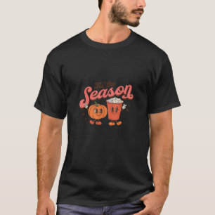 Tis The Season Retro Halloween Fall Party Vintage  T-Shirt