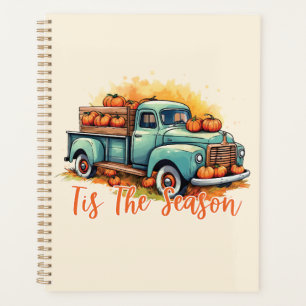 'Tis The Season – Rustic Truck with Pumpkins Planner