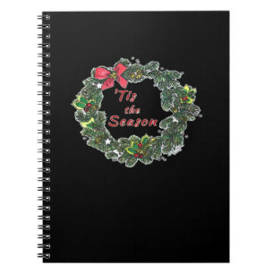 Tis The Season Shadowed Notebook