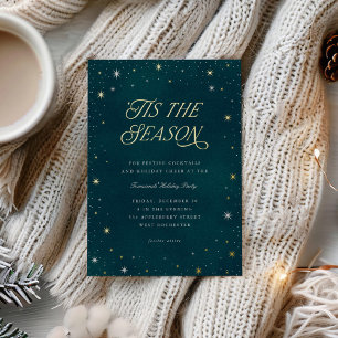 'Tis the Season Shiny Starry Night Christmas Party