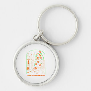 Tis The Season To Be Creepy Halloween Key Ring