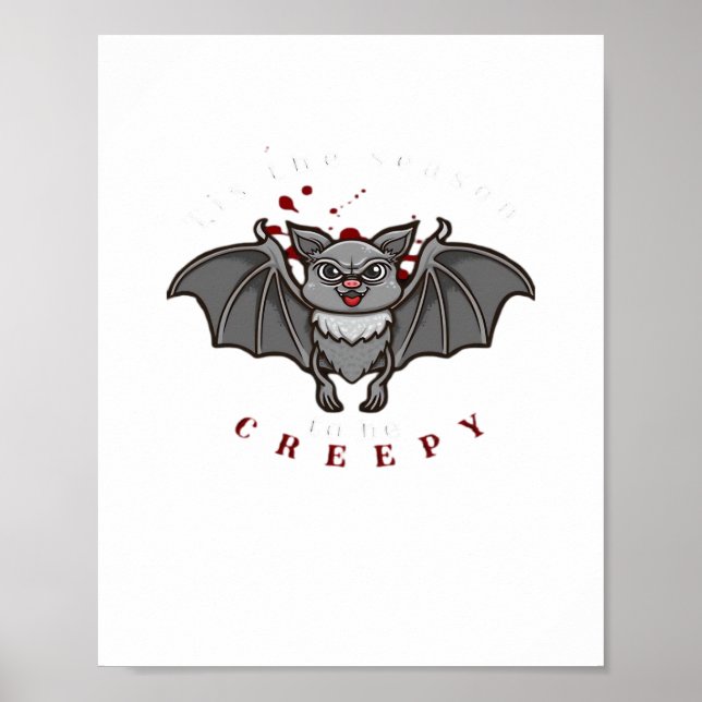 Tis The Season To Be Creepy Poster (Front)