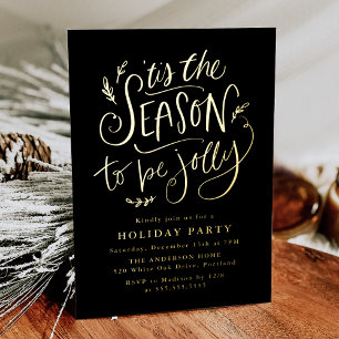 'Tis The Season to be Jolly Black Holiday Party