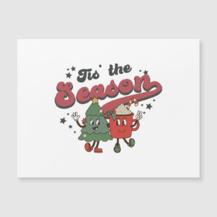Tis The Season To Be Jolly Christmas Santa Retro G