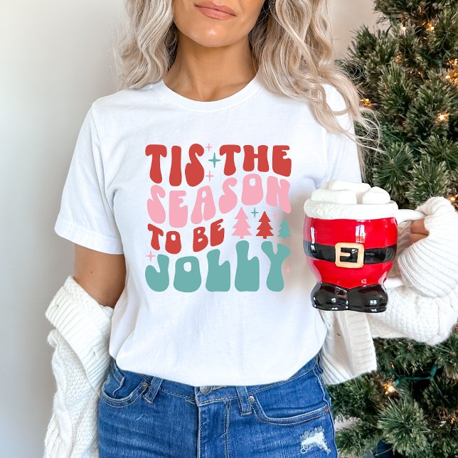 'Tis the Season to Be Jolly Christmas T-Shirt (Creator Uploaded)