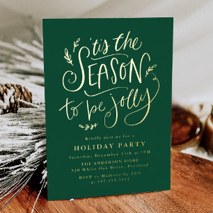 'Tis The Season to be Jolly Green Holiday Party