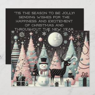 Tis the season to be jolly holiday card