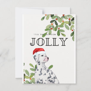 Tis the Season to Be Jolly Holiday Card