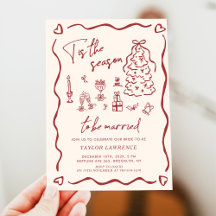 Tis the Season to be Married Holiday Bridal Shower