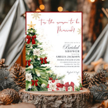 Tis the Season to Be Married Winter Bridal Shower