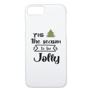 Tis The Season To Be New Year Celebration Minimal  iPhone 8/7 Case