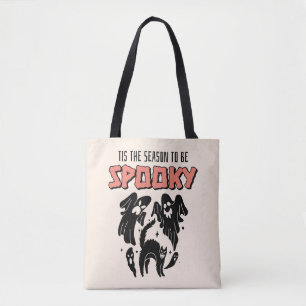 Tis the Season to be Spooky Creepy Halloween Tote Bag