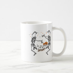 Tis The Season To Be Spooky Fall Halloween Dancing Coffee Mug