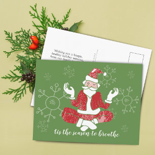 Tis The Season To Breathe Postcard