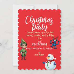 Tis the Season to Celebrate Together Invitation