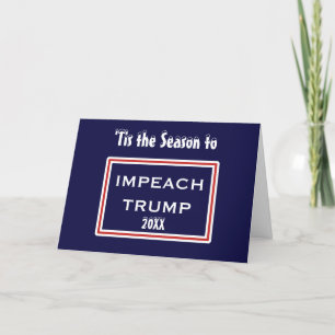 Tis The Season to Impeach Trump Photo Template