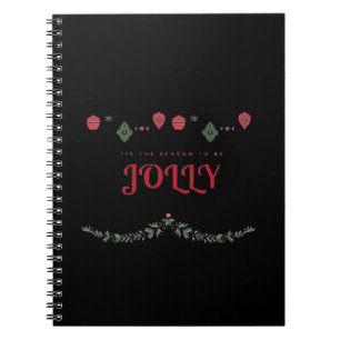 Tis The Season To Jolly Funny Casual Notebook