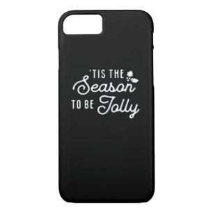 Tis The Season To Jolly Retro Style iPhone 8/7 Case