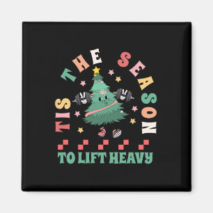 Tis The Season To Lift Heavy Christmas Tree Gym Wo Magnet