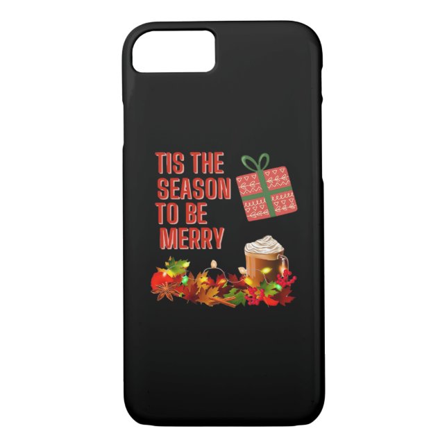 Tis The Season To Merry Aesthetic Unique Case-Mate iPhone Case (Back)