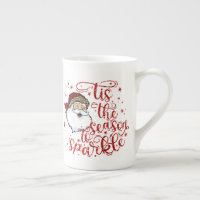 "Tis the Season to Sparkle Bone China