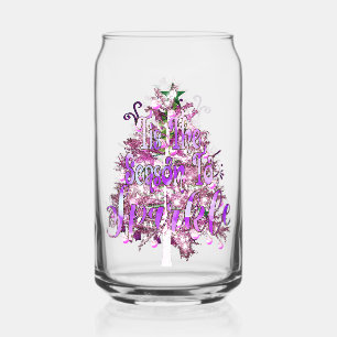 Tis The Season To Sparkle Can Glass