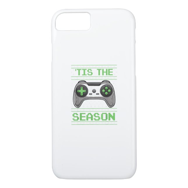 Tis The Season Video Games Christmas Xmas Gamer Case-Mate iPhone Case (Back)