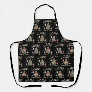 Tis the Season Wizard School Christmas Cosy Magic Apron