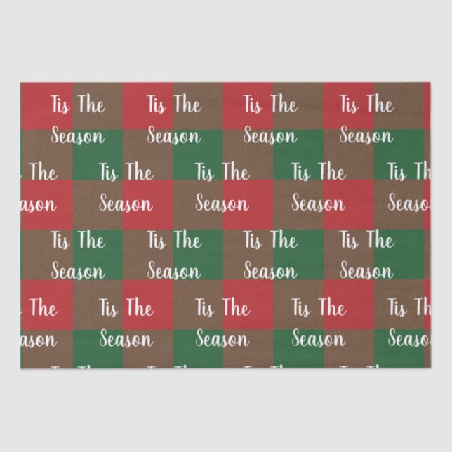 Tis The Season Wrapping Paper (Front)