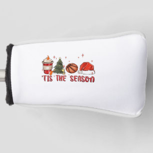 Tis the Season Xmas Christmas Basketball  Golf Head Cover