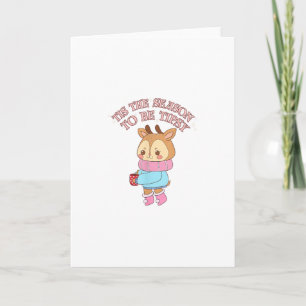 Tis The SeasonTo Tipsy - Drinking Christmas Card