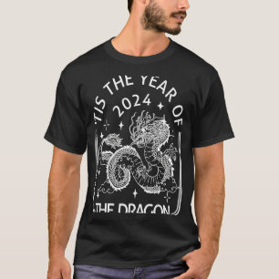 Tis the year of the dragon u2013 2024 u2013 Lunar  T-Shirt
