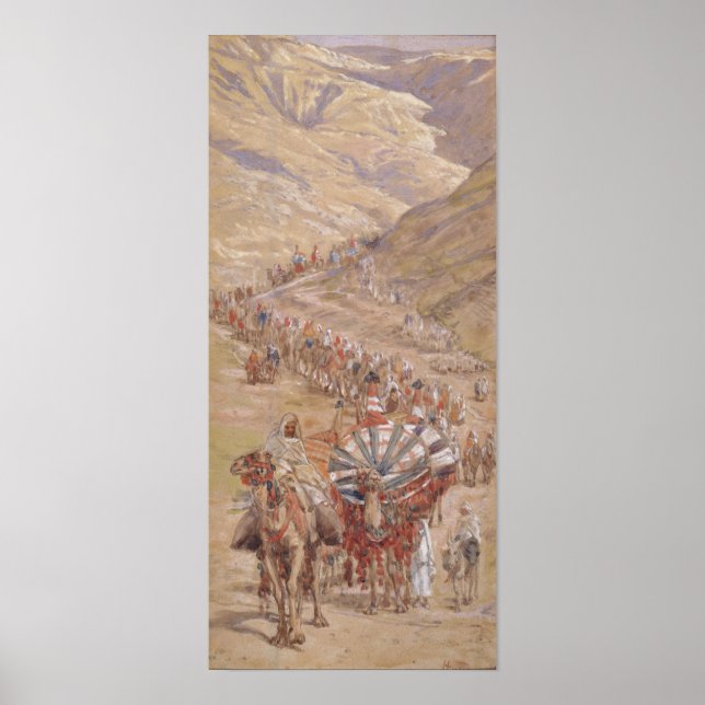 Tissot - The Caravan Of Abraham Poster (Front)