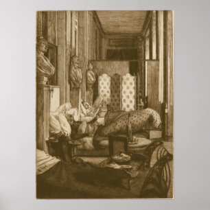 Tissot - The Foyer Of The Comédie-Française Durin… Poster