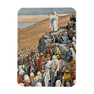 Tissot - The Sermon on the Mount Magnet