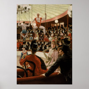 Tissot - Women Of Paris The Circus Lover Poster