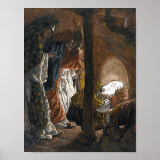 Tissot's "The Adoration of the Magi" Poster (Front)