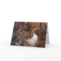 Tissot's "The Adoration of the Shepherds" Card