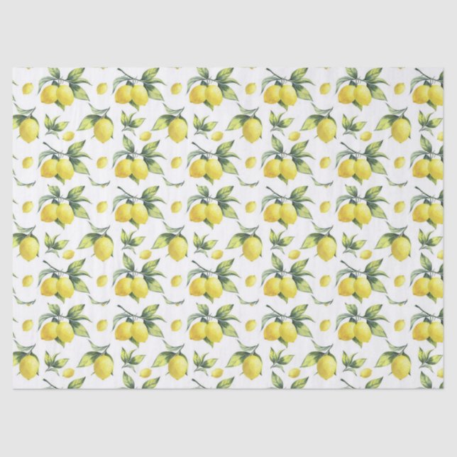 Tissue and Decoupage Paper - Lemon's (Front)
