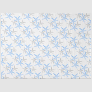 Tissue gift paper  starfish snowflake Christmas