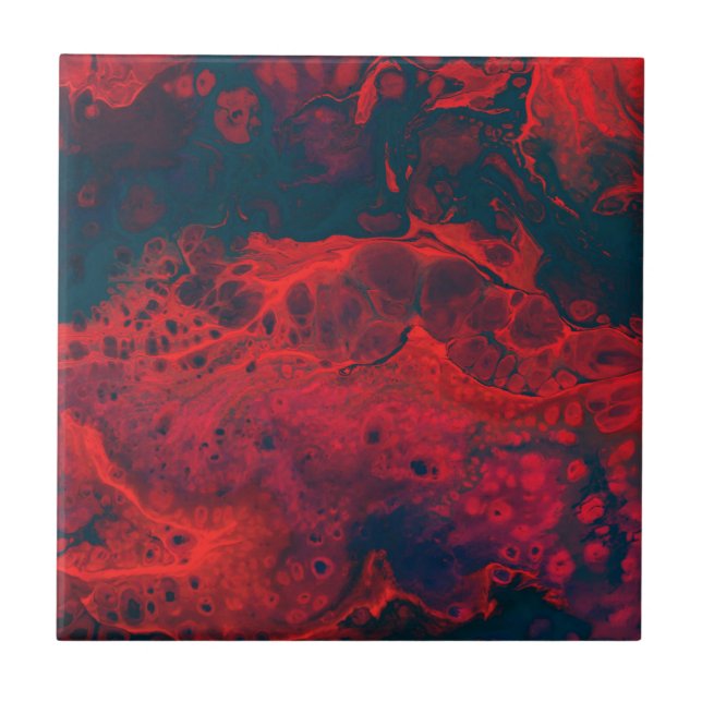 tissue map ceramic tile (Front)