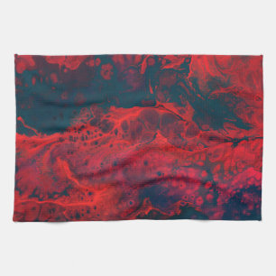 tissue map tea towel