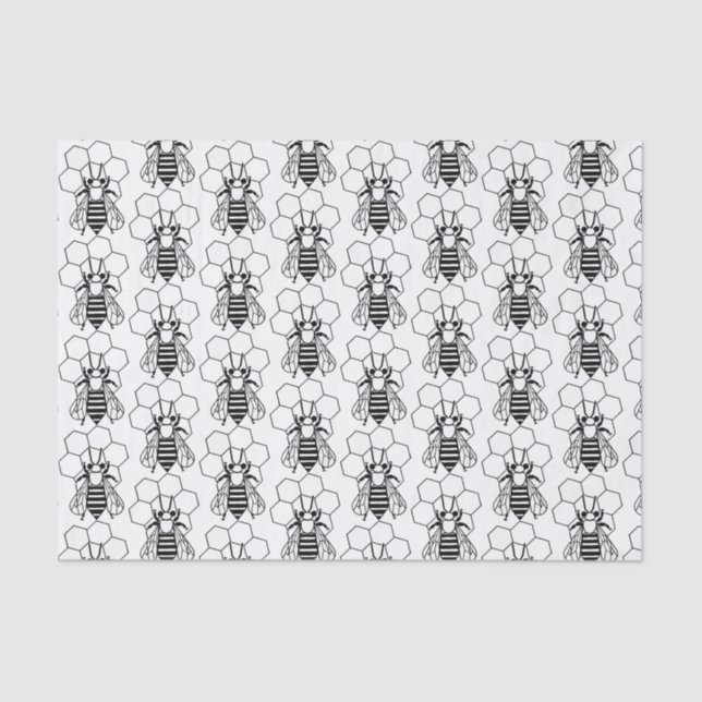 Tissue Paper - Bees  (Front)