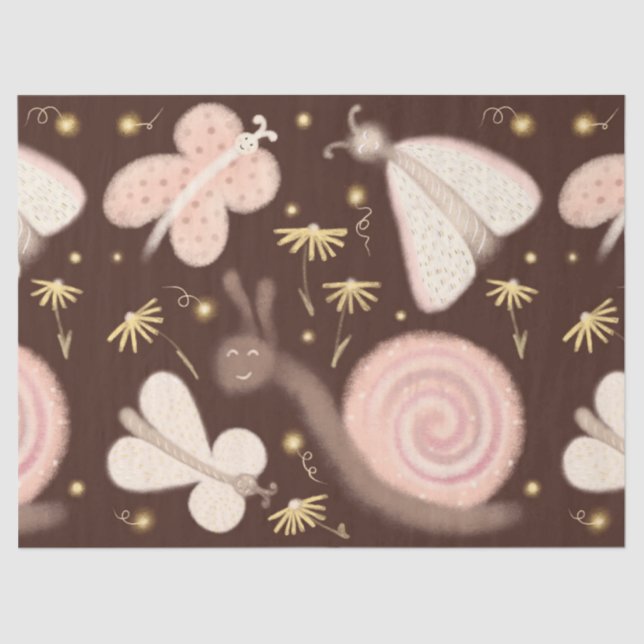 Tissue paper butterfly whispers (Front)