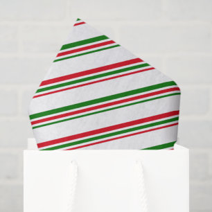 Tissue Paper-Candy Cane Striped Paper