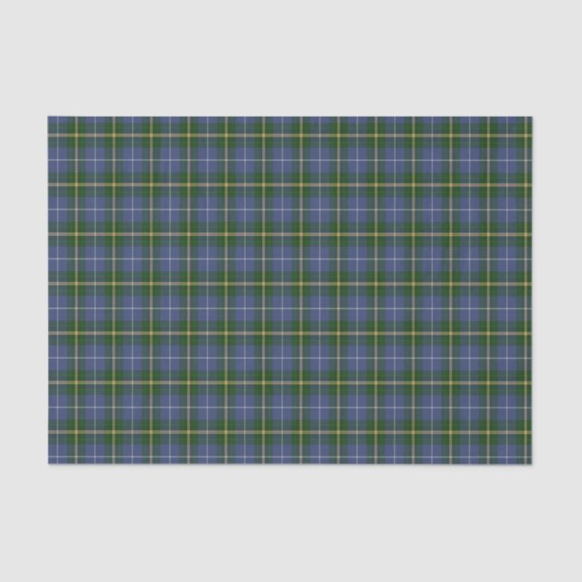 Tissue paper Christmas Nova Scotia tartan plaid (Front)