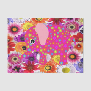 Tissue Paper Colourful Elephant